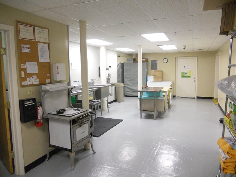 Meal prep area at NJ Commercial Kitchens